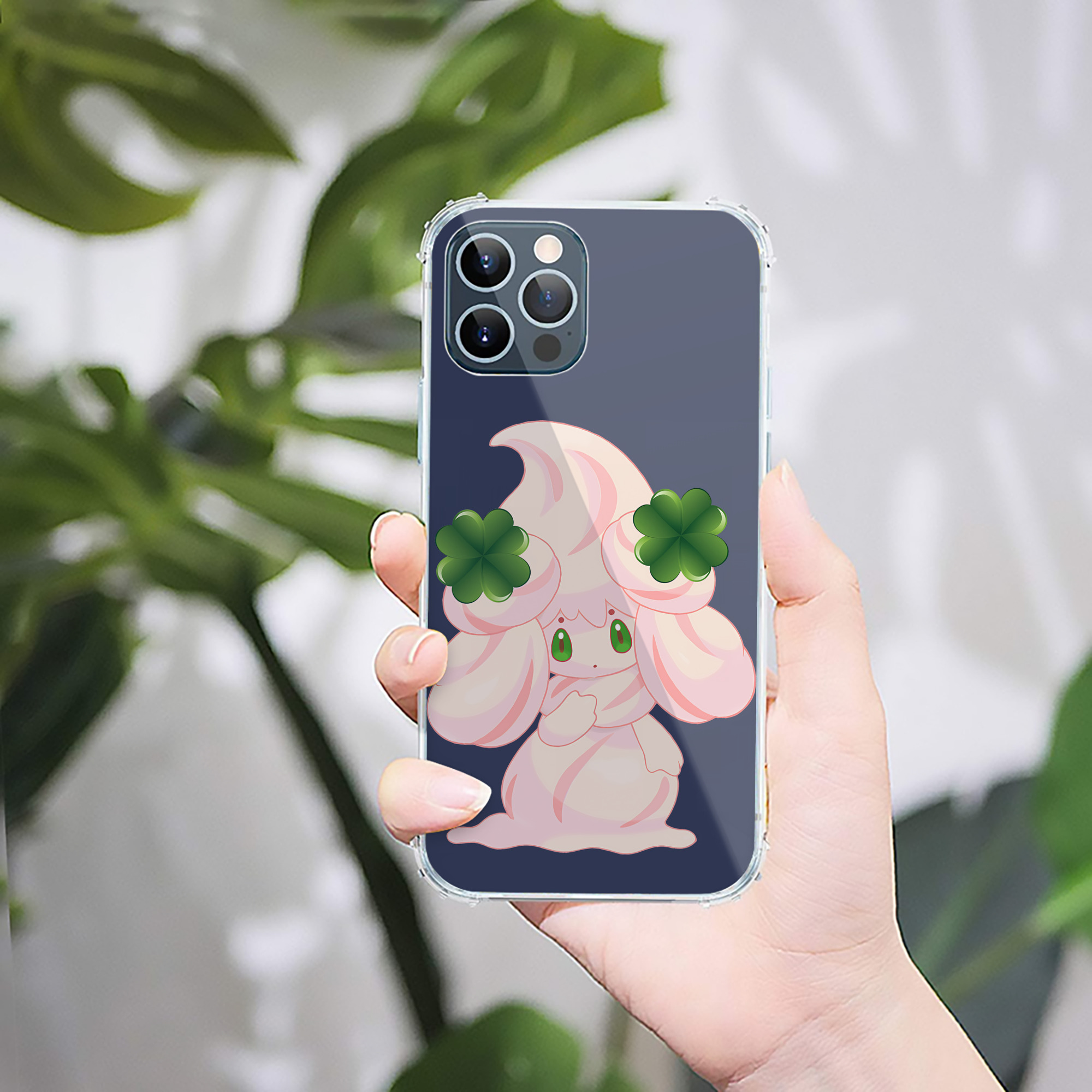 （画像用） ポケットモンスター Pokémon 【iPhone 12シリーズ対応】透明スマホケース（クリアソフトケース）